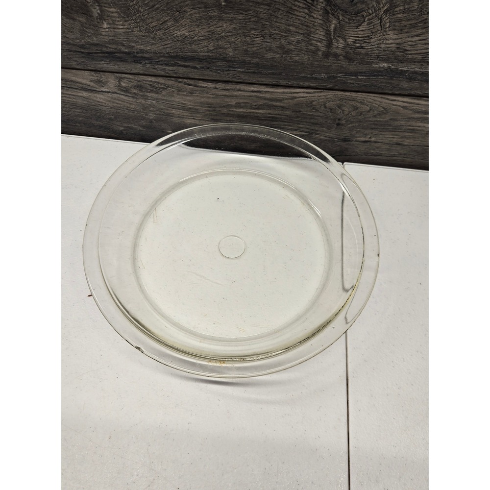 Vintage Pyrex Clear Glass Pie Plate 9.5‎ Inch Round Baking Dish Pan 209 1950's